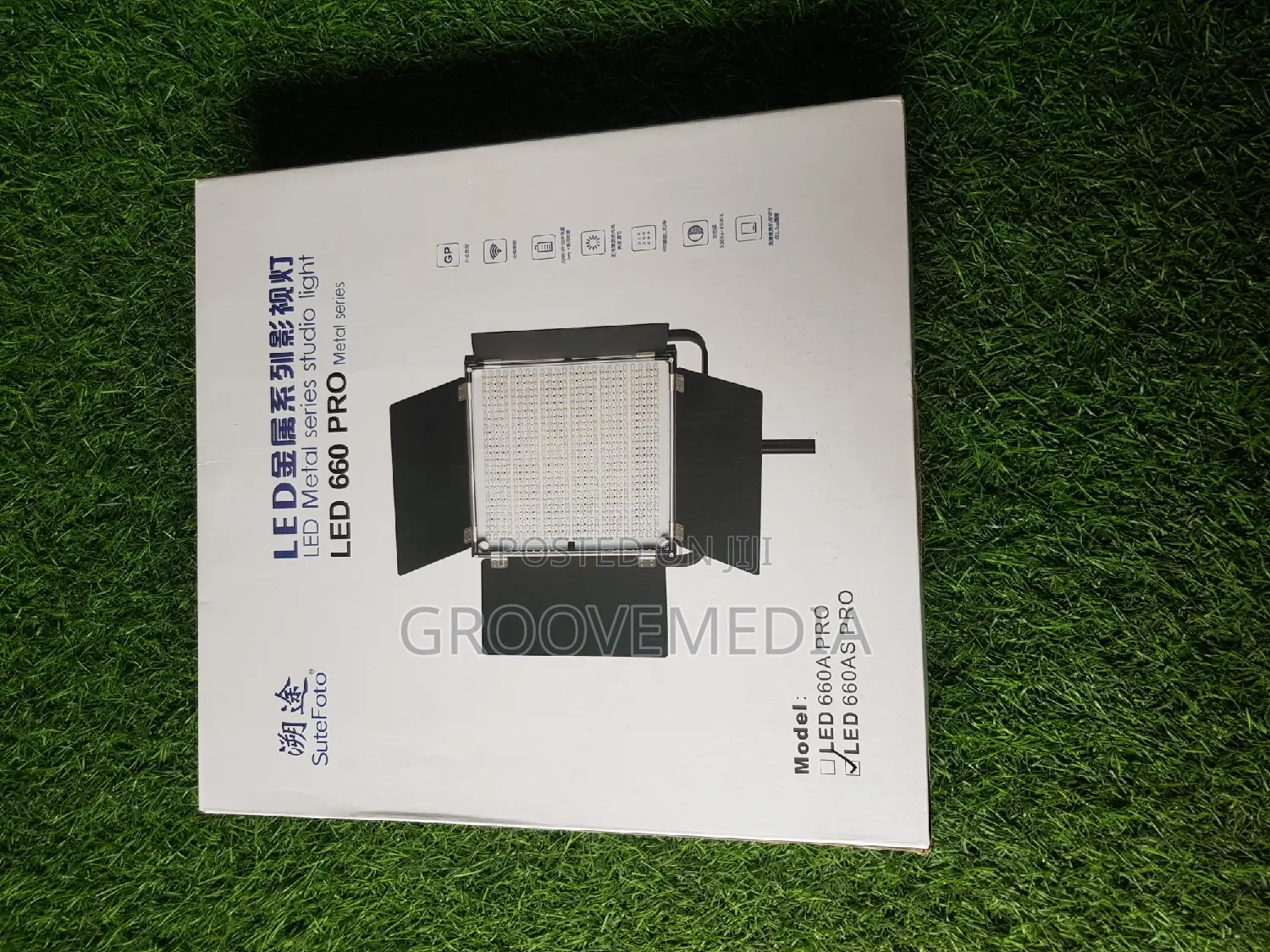Led660 Pro Videolight With Light Stand