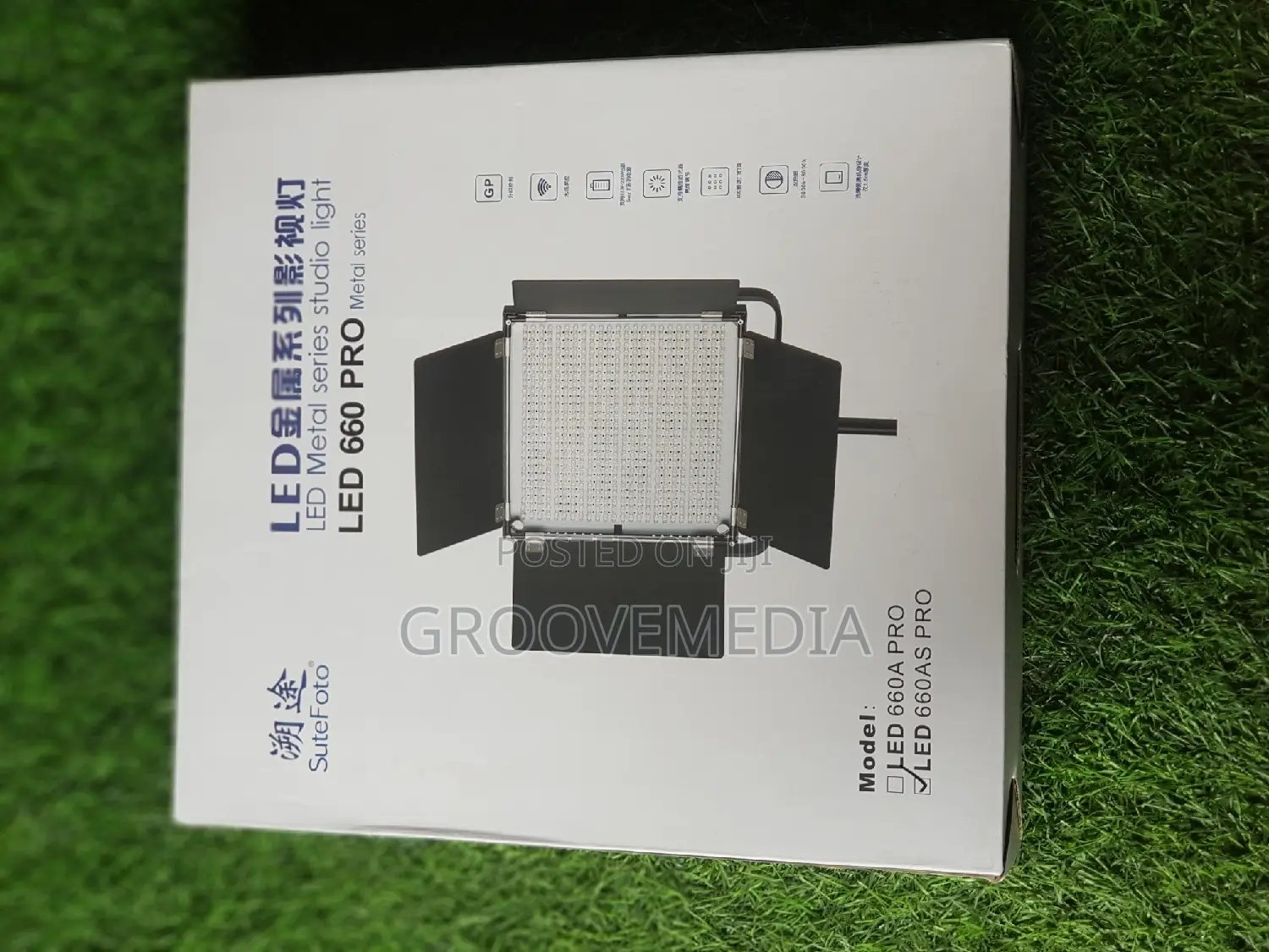 Led660 Pro Videolight With Light Stand