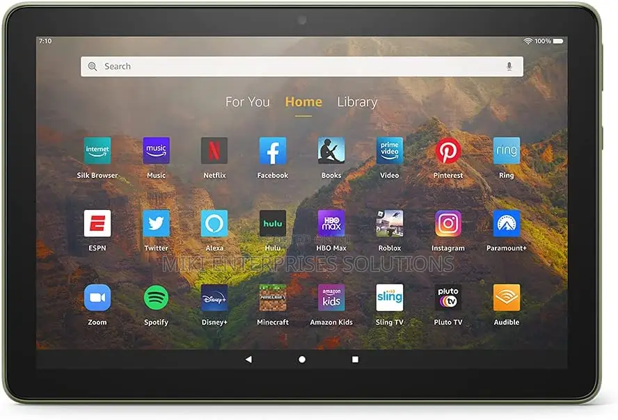 New Amazon Fire HD 10 64 GB Black