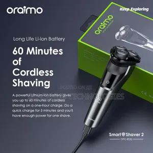 Oraimo Smart Shaver 2 IPX7 Smoothness Shaver