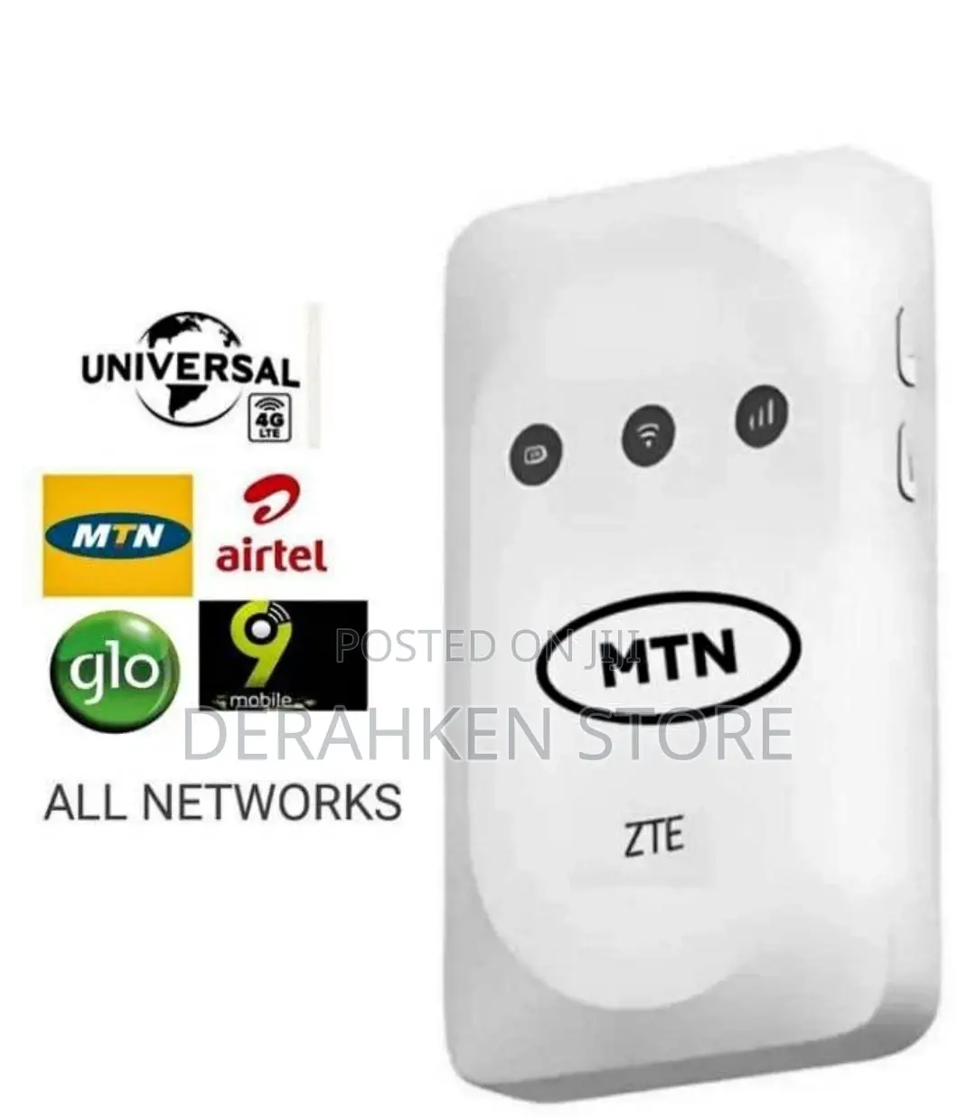 Universal MTN 4g Mifi With Free 30gb Data