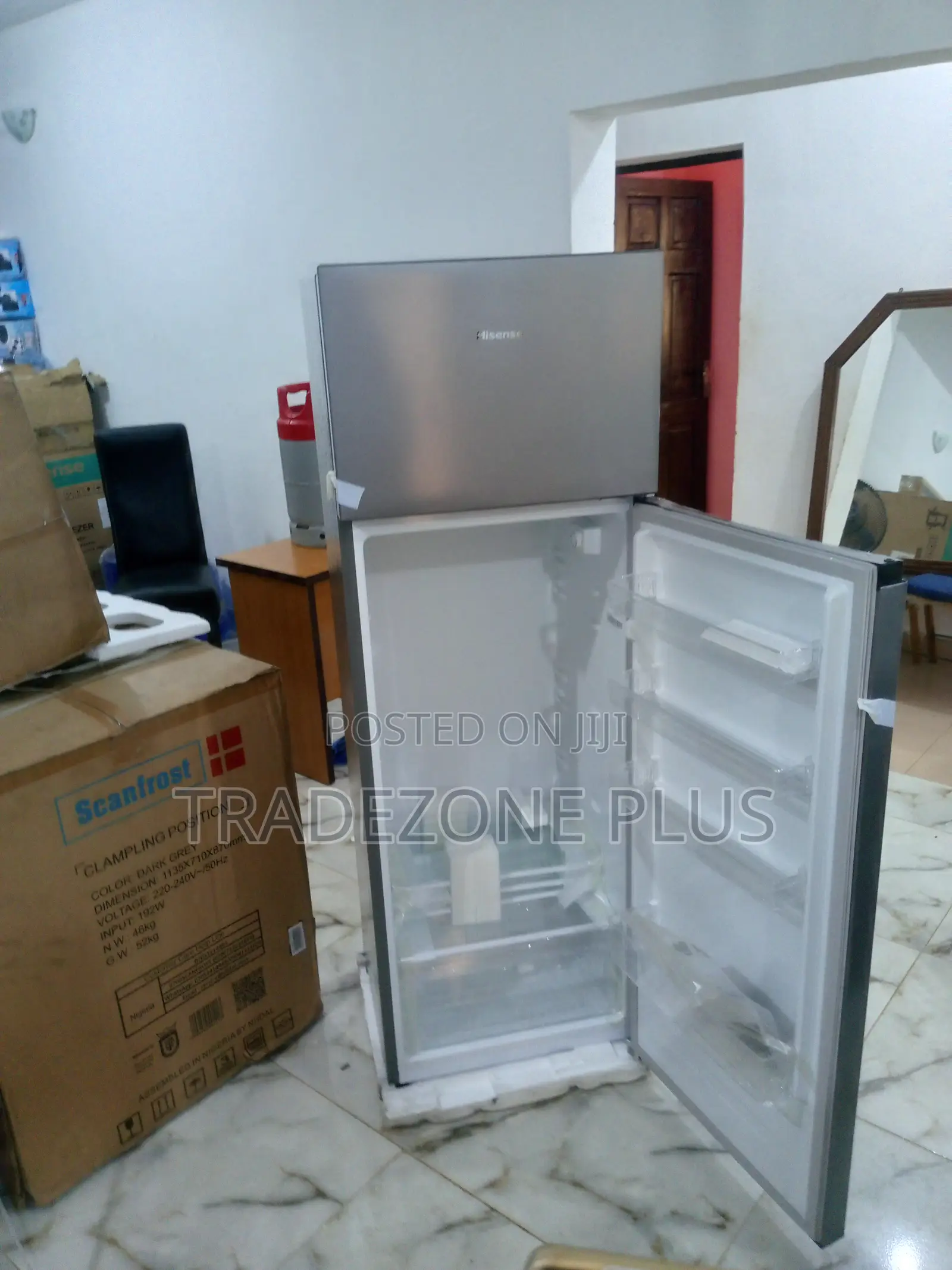 Original Top Freezer Ref240dr Hisense Refrigerator