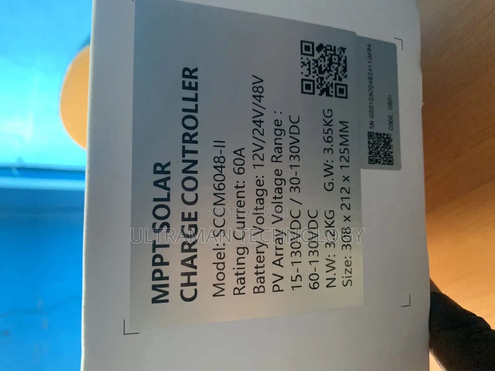 60ahs Felicity Charge Controller MPPT