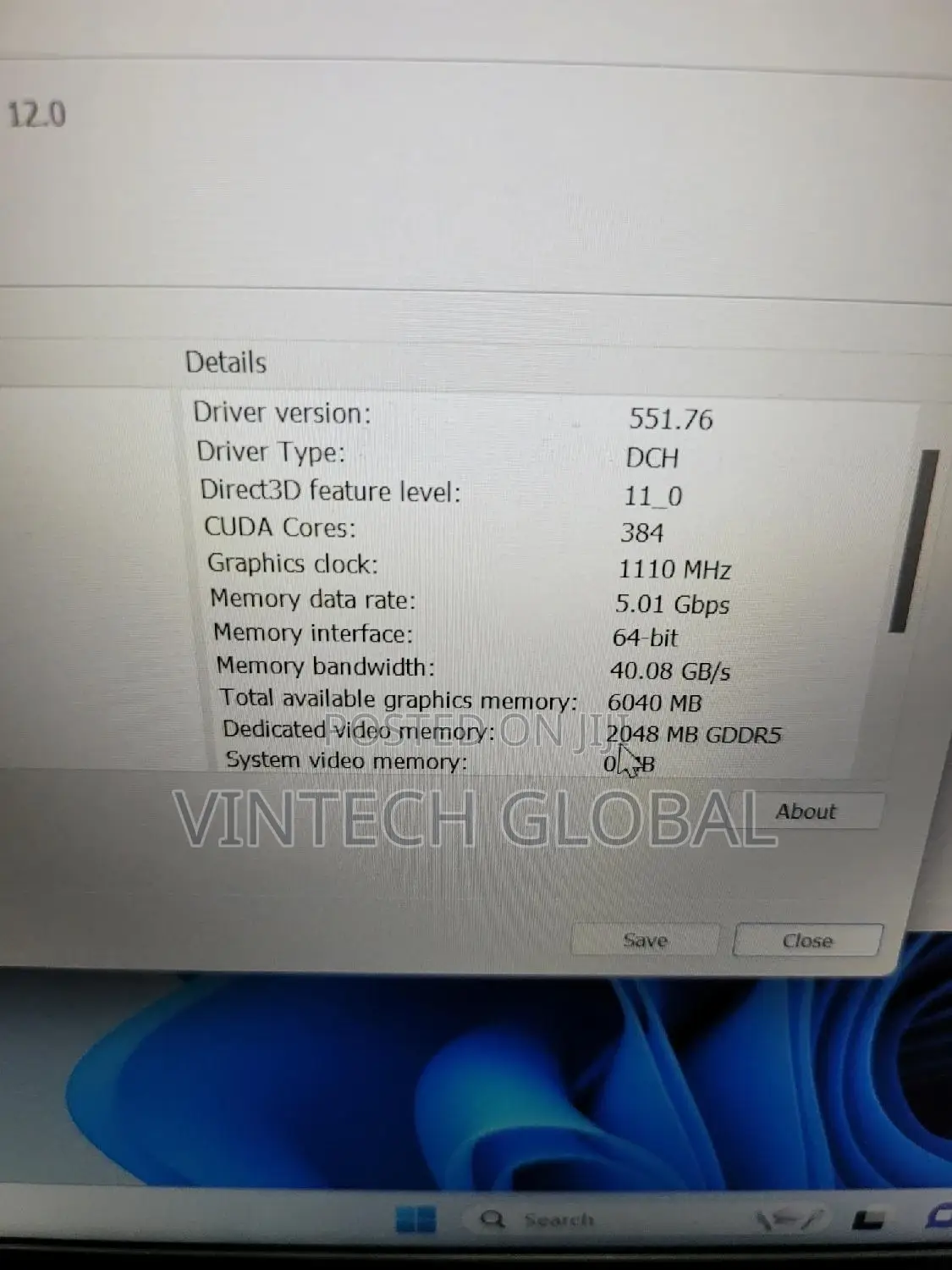Laptop Dell Latitude 5491 8GB Intel Core i5 SSD 256GB
