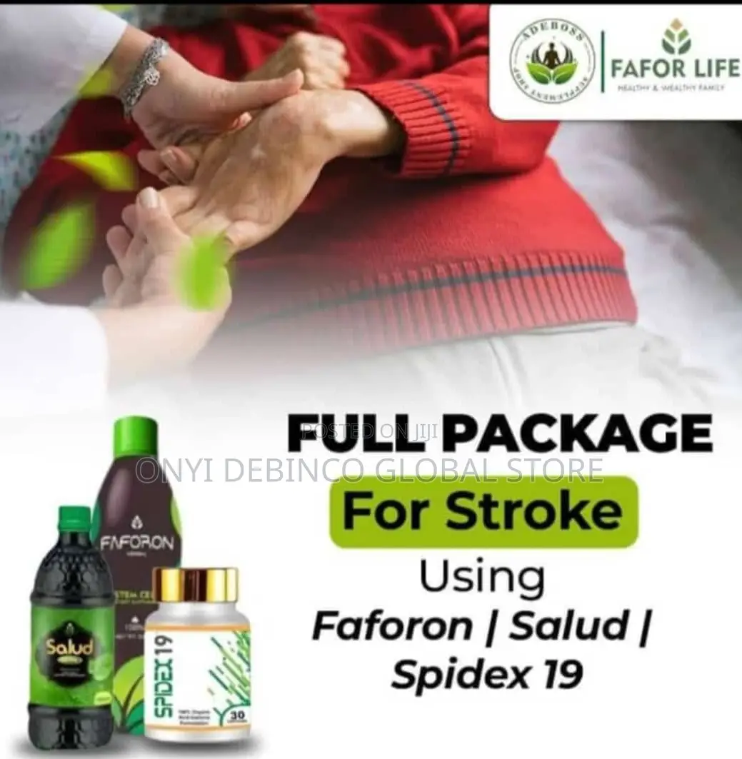Full Package For Stroke Using Faforon / Salud / Spidex 19