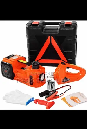 4 in 1 Car Care Kit ( Jack, Wrench and Tire Compressor)
