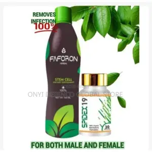 Faforon - 540ml - And Spidex 19 - Remove Infection 100%
