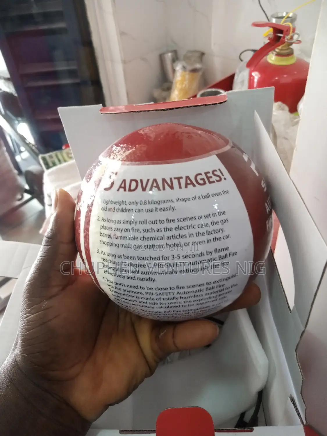 Fire Ball Extinguisher