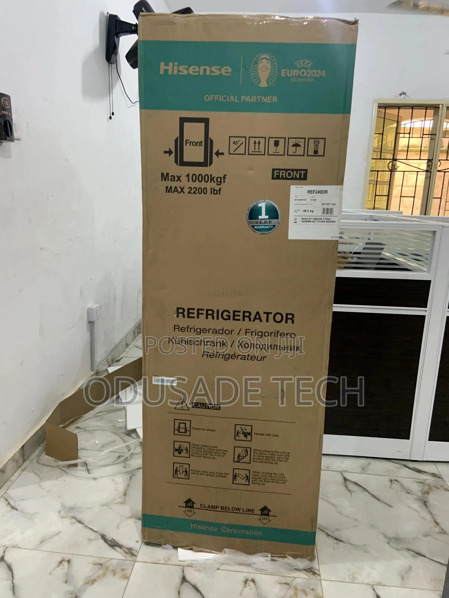 Durable Hisense Ref240dr Refrigerator