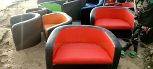 Double Sofa Chair Red Color