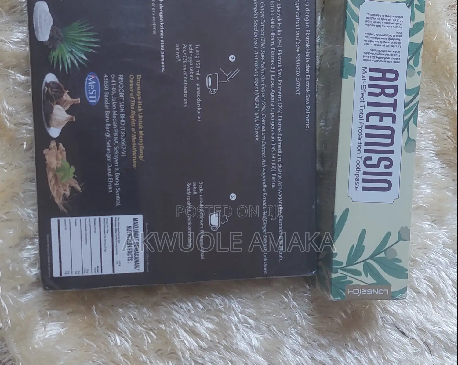 Mirra Lanang Coffee Plus Free Toothpaste (200g)