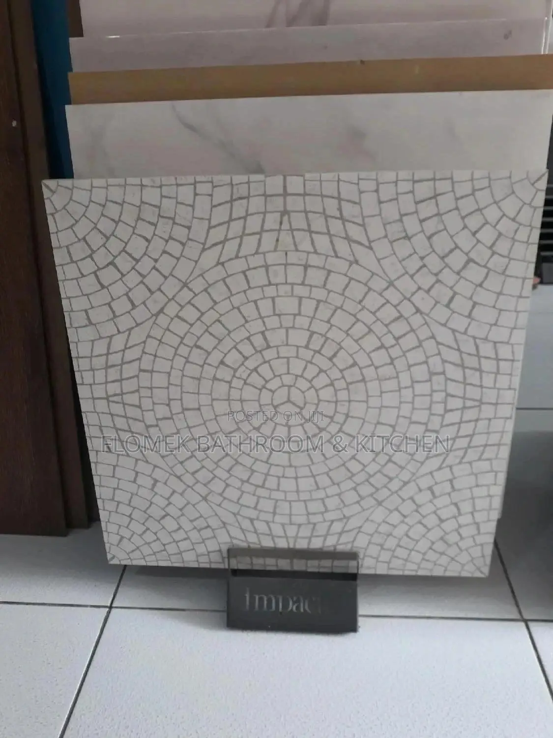 Infinity White Spanish Tiles