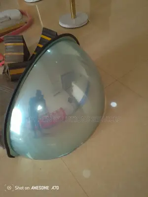 90 Degrees Acrylic Quarter Dome Mirror