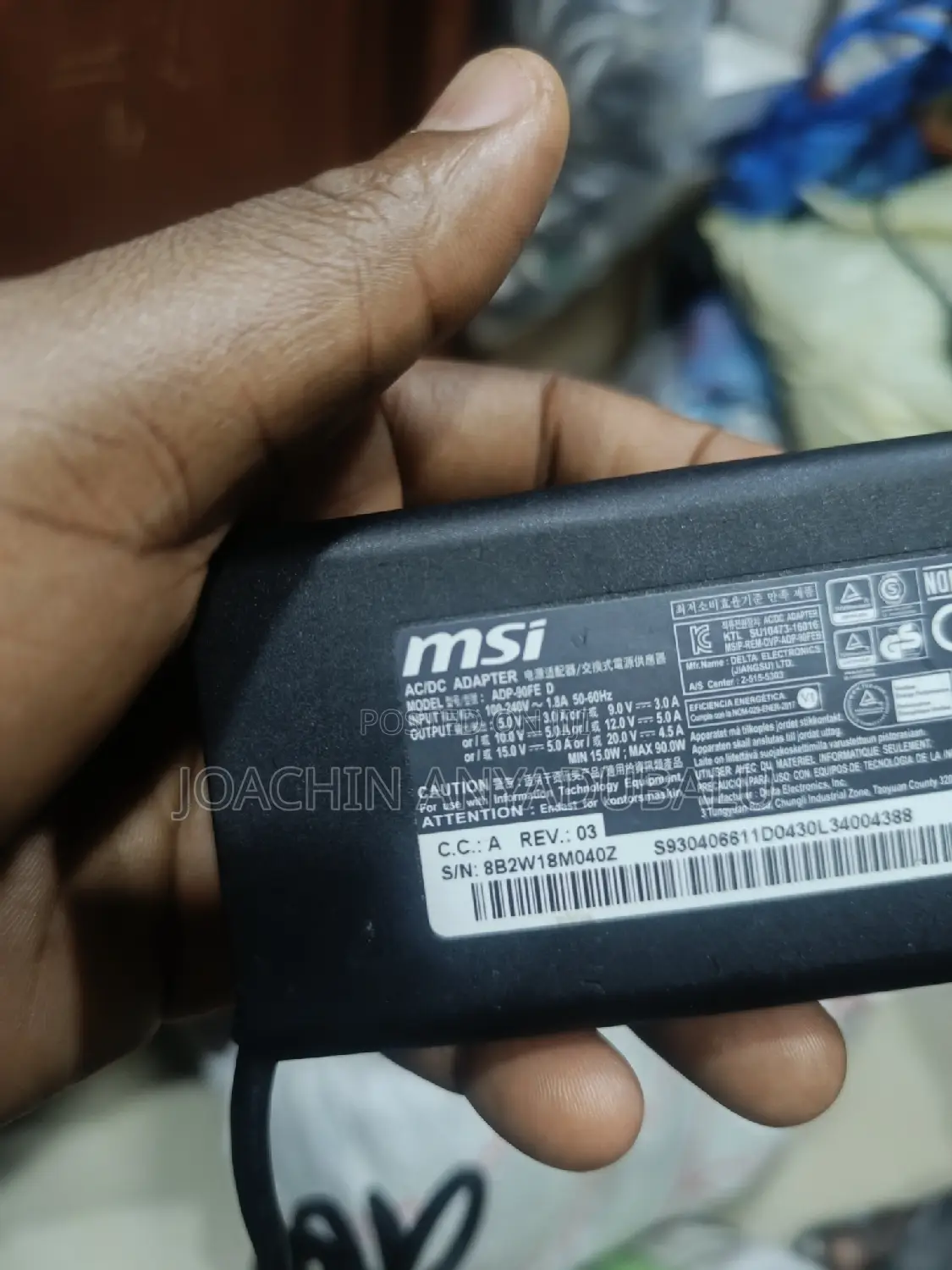 MSI Multi Laptop Charger Adapter 15W - 90W