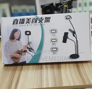 Live Stand With Ledlight for Skitmaking/Vblog Kit