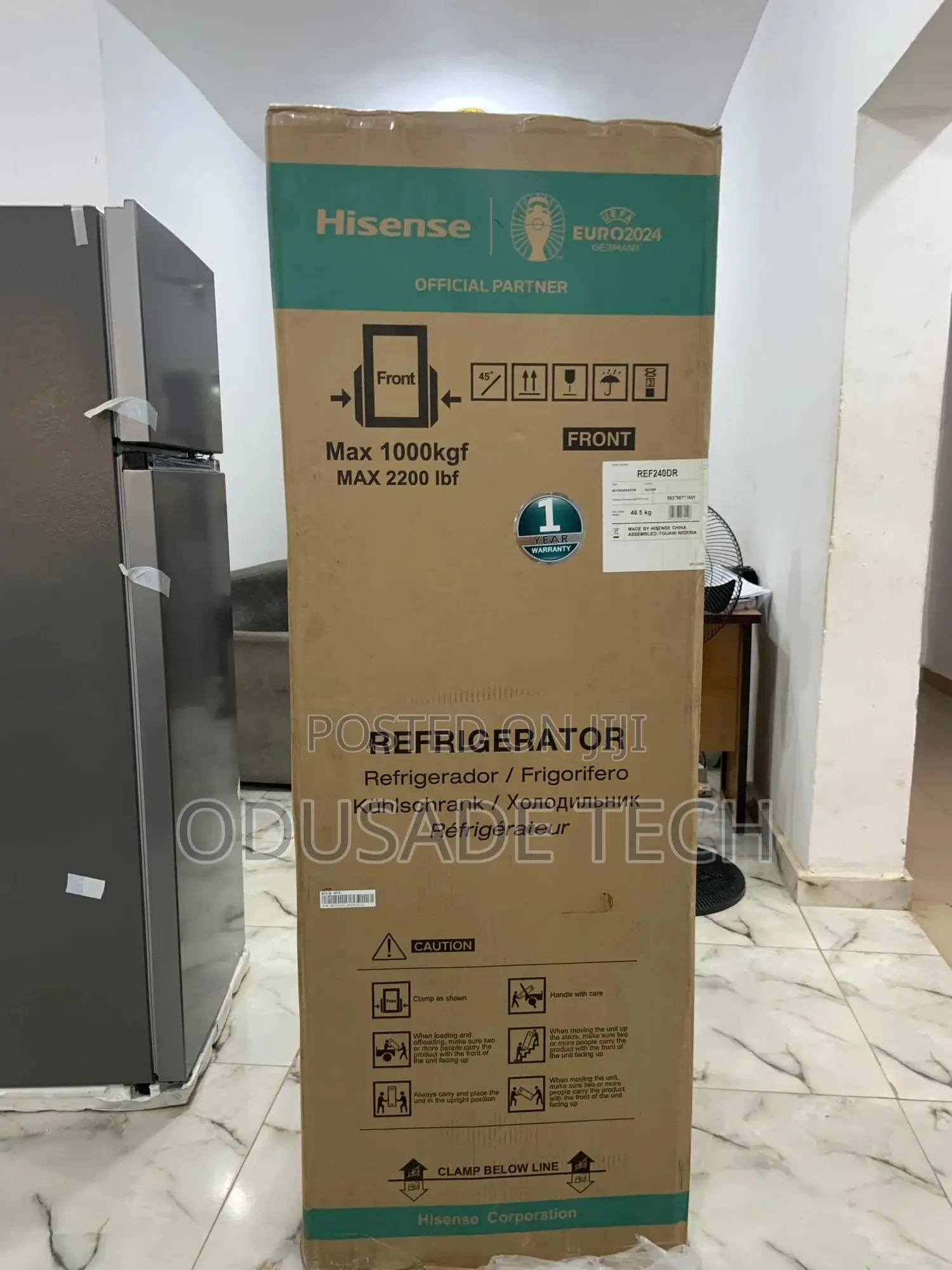 The New Hisense Ref240dr Refrigerator