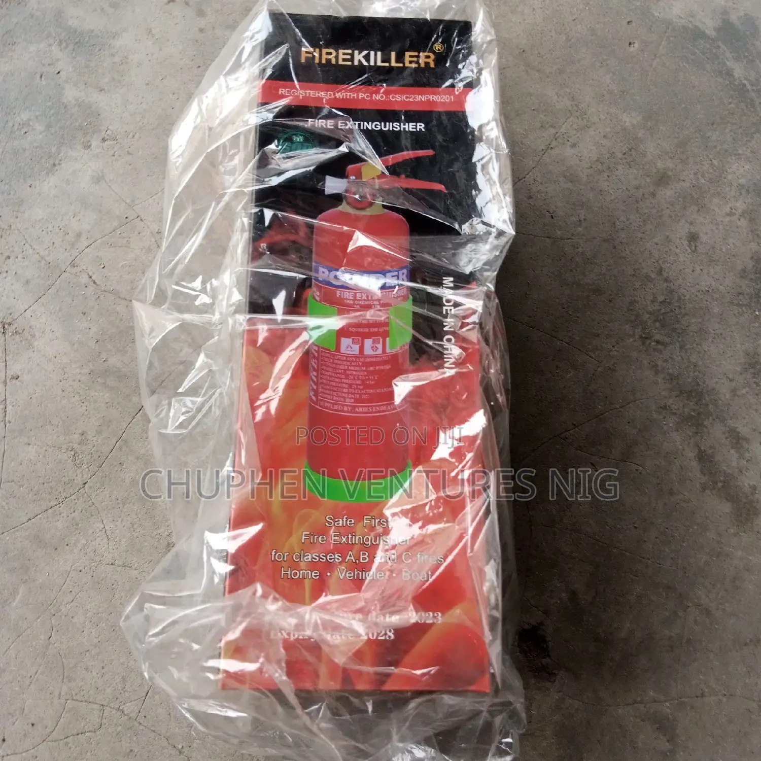 1kg Car Fire Extinguisher
