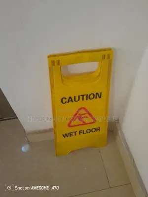 Wet Floor Safety Sign - Caution