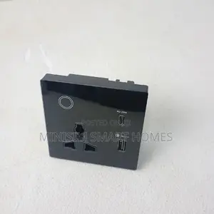 Smart Single Socket With Usb and Type C