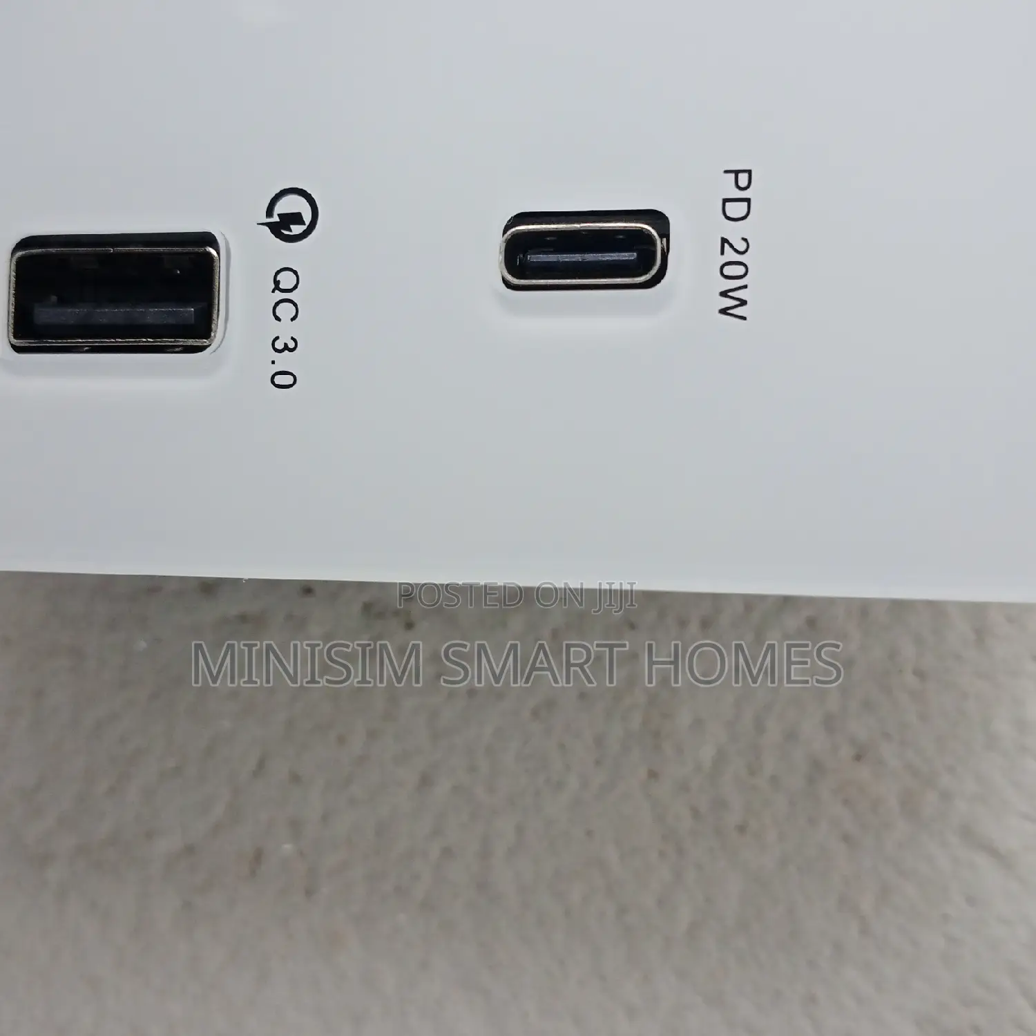 Smart Single Socket With Usb and Type C