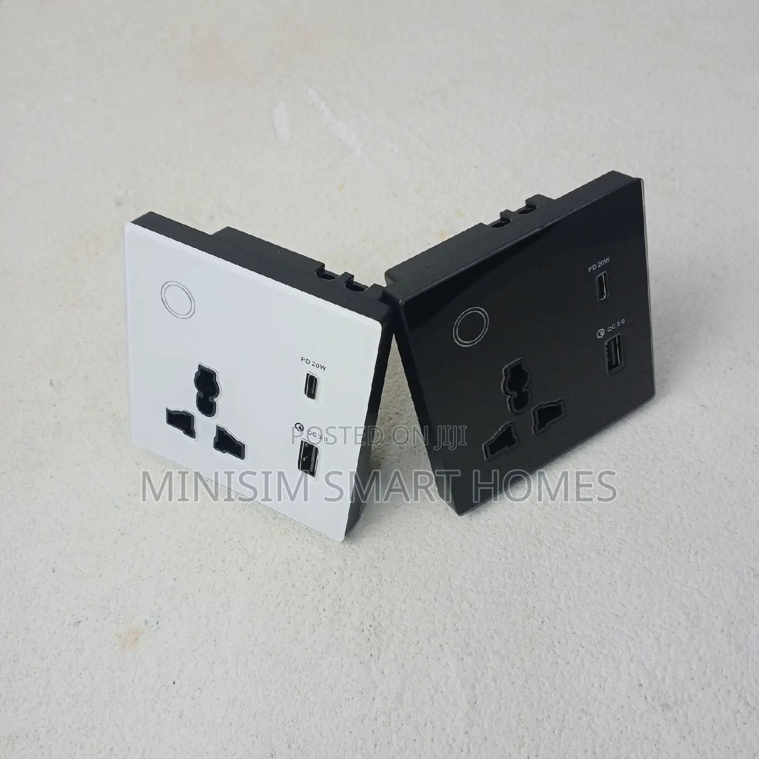 Smart Single Socket With Usb and Type C
