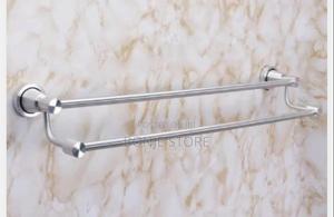 Double Rail Aluminium Towel Hanger - 70 CM in Lagos Island (Eko) - Home ...