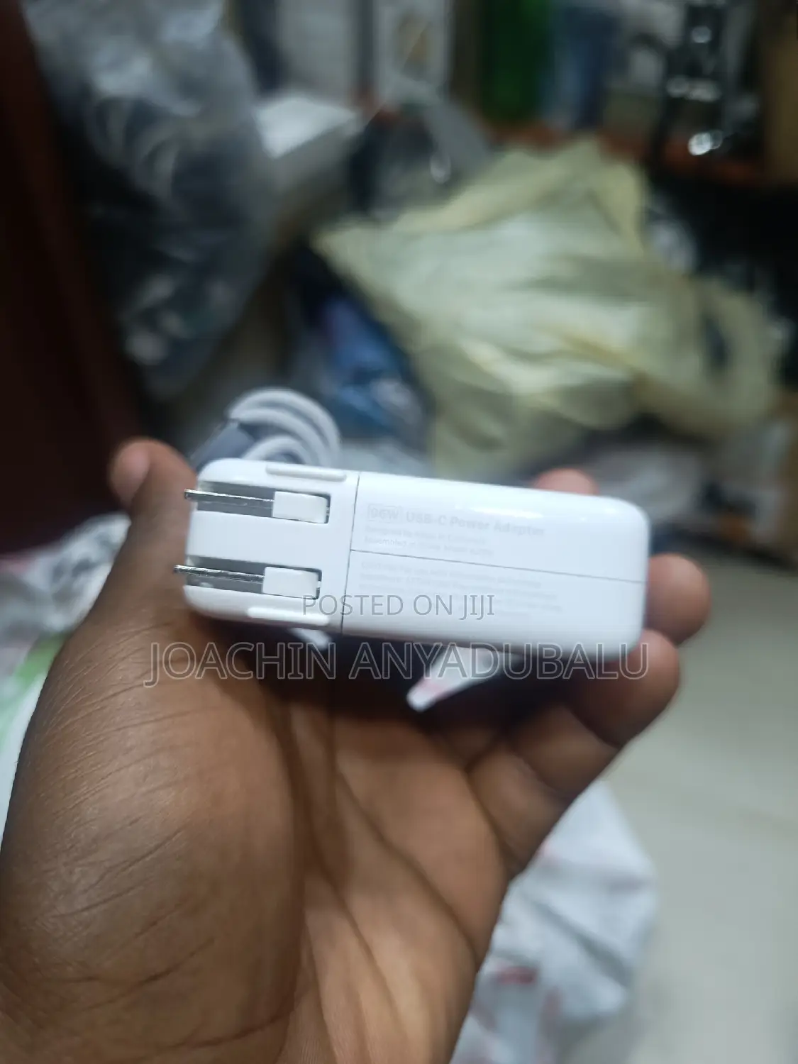 Macbook Laptop Charger Adapter 96W Type-C to Safe 3