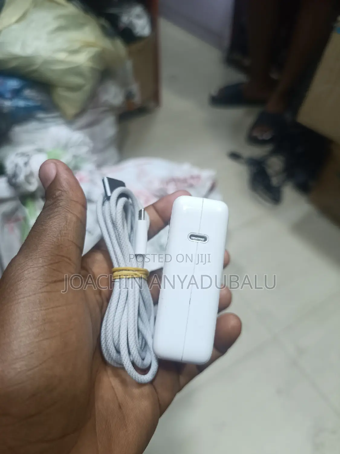 Macbook Laptop Charger Adapter 96W Type-C to Safe 3
