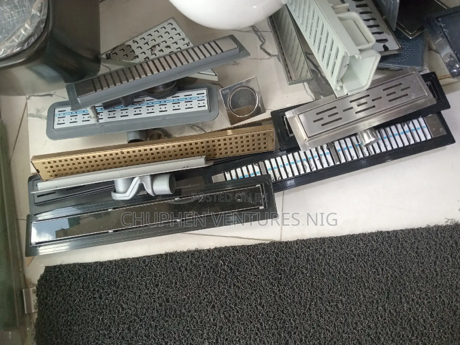 Bathroom Floor Drains.