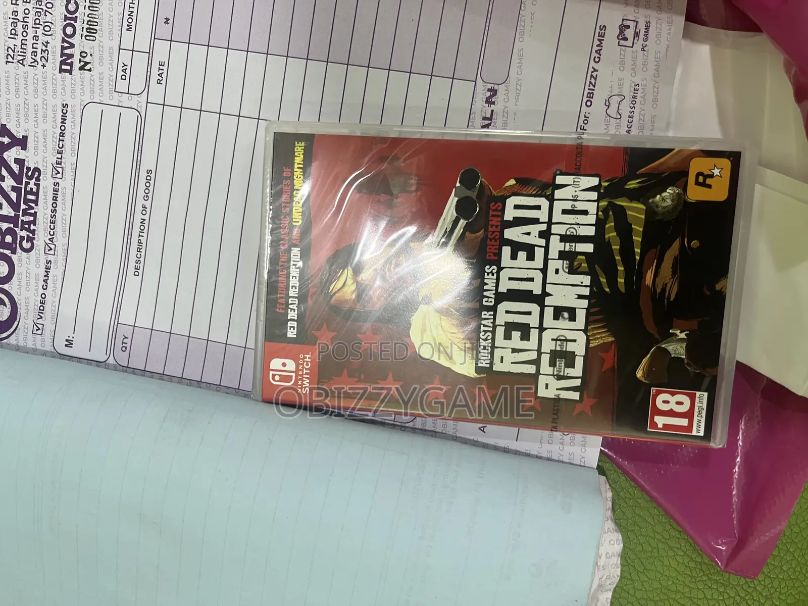 Nintendo Switch Red Dead