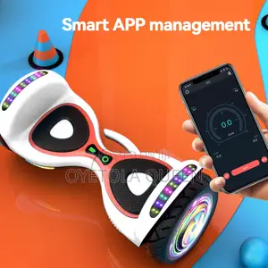 Hoverboard With Bluetooth and Light