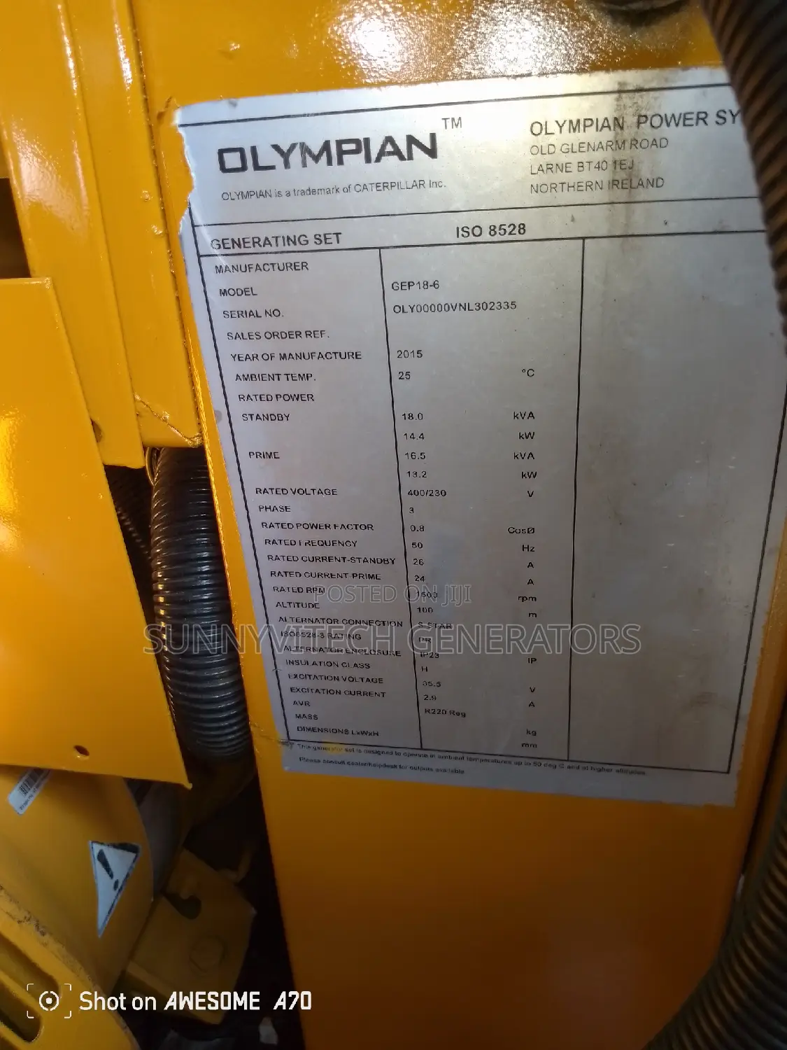 20 Kva Mantrac Super Silence Almost New One
