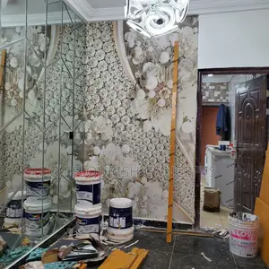 Locally Printed Wall Mural Made in Nigeria