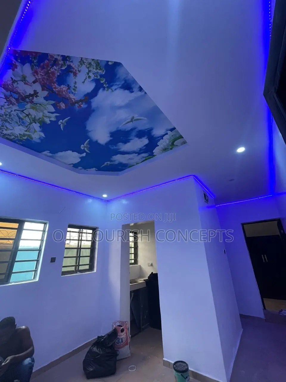 Uniquely Designed Ceiling Mural