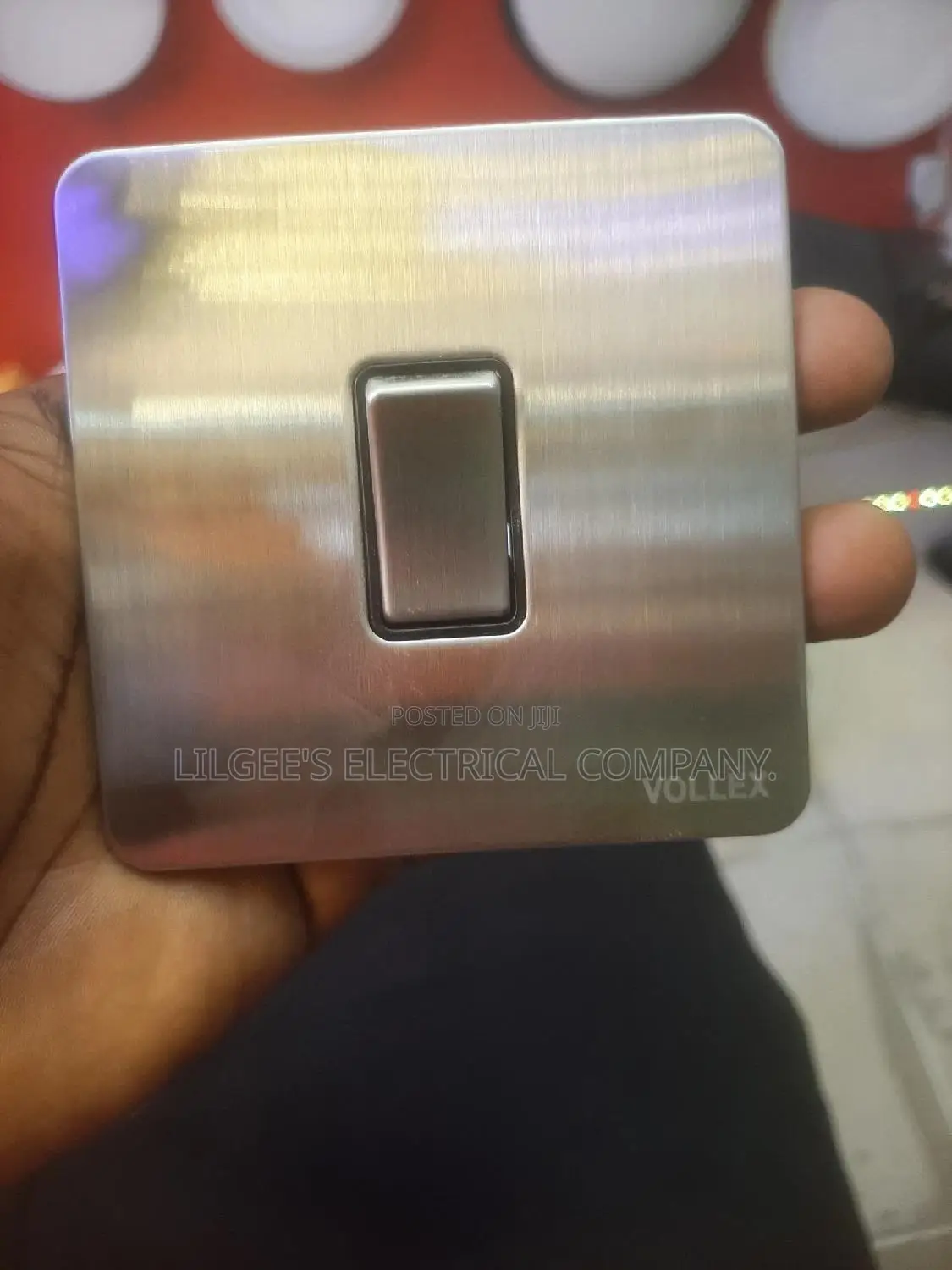 Original Volex Metallic Switch