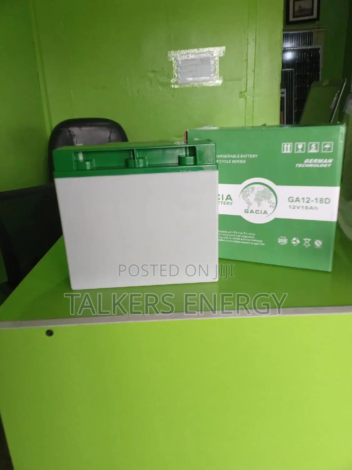 Gacia 12V 18ah Deep Cycle Battery