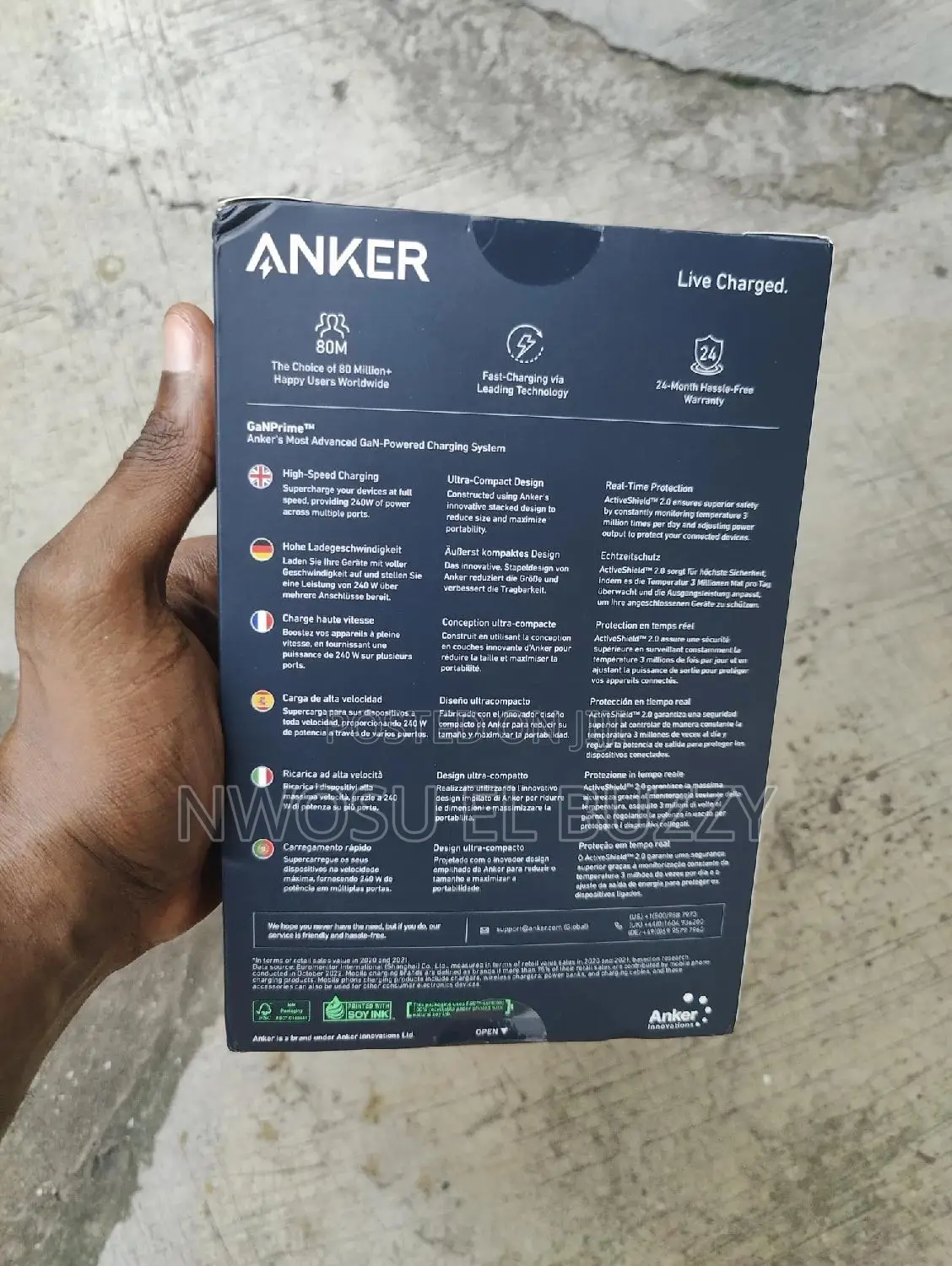 Anker 240w Usb C Charger Multi Device Fast Charging