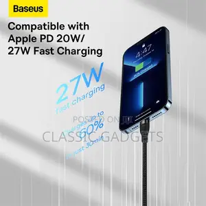 Baseus 3 in 1 Type C Cable PD 100W Fast Charging Date Cable
