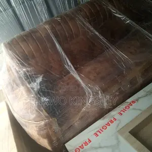 Luxury Living Room Fabric Made Sofa Chair.