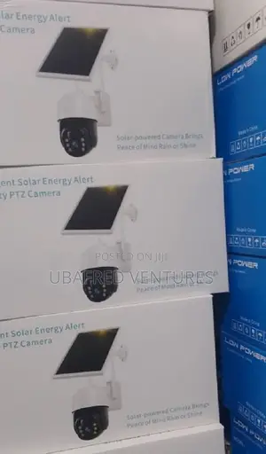 Solar Rotational Solar Powered 4G Simcard PTZ CCTV Camera