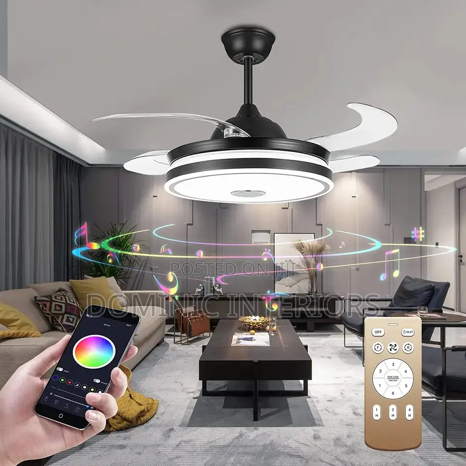 Ceiling Fan Lights and Bluetooth Speakers