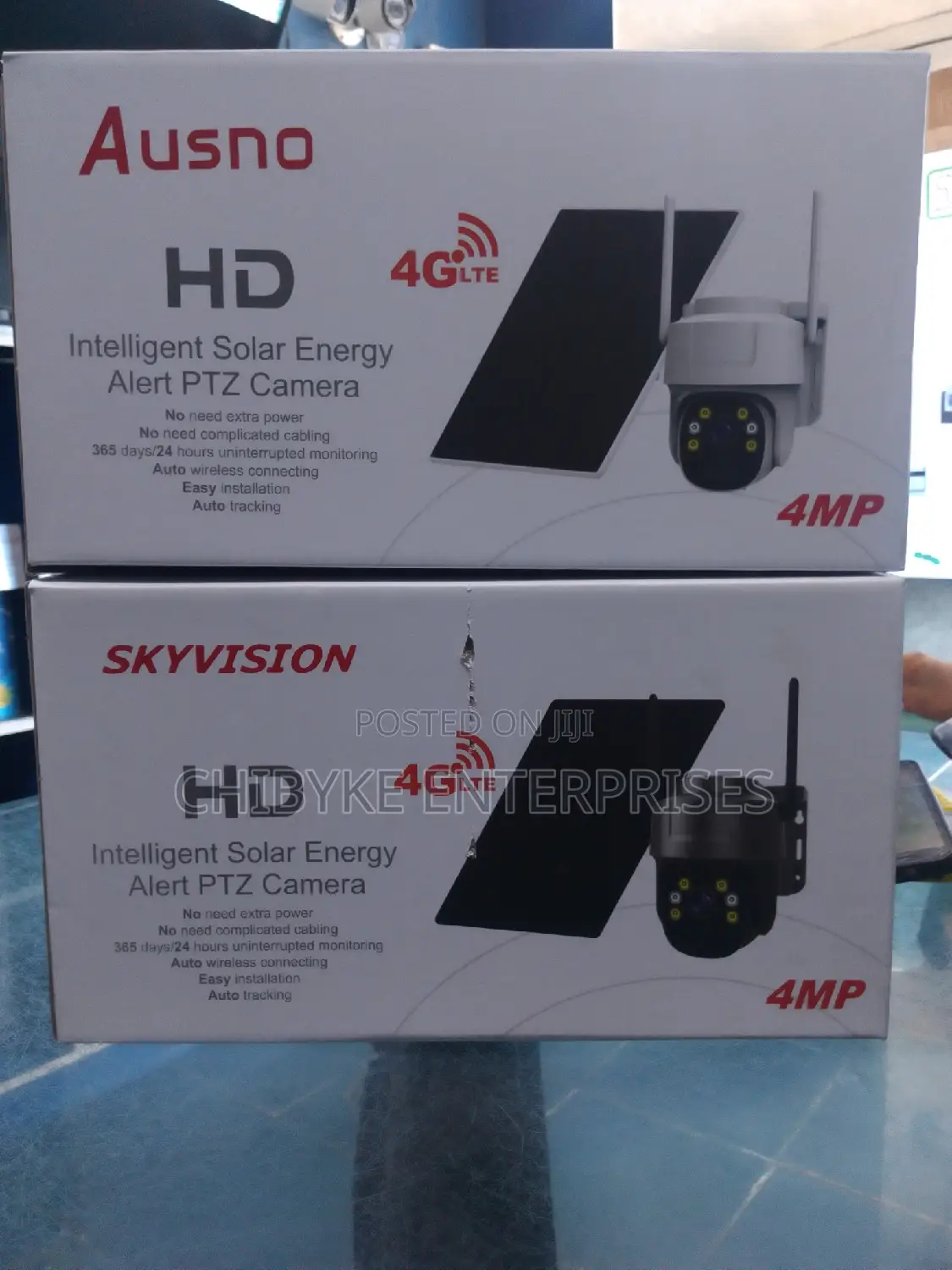 Hd Intelligent Solar Energy Alert PTZ Camera