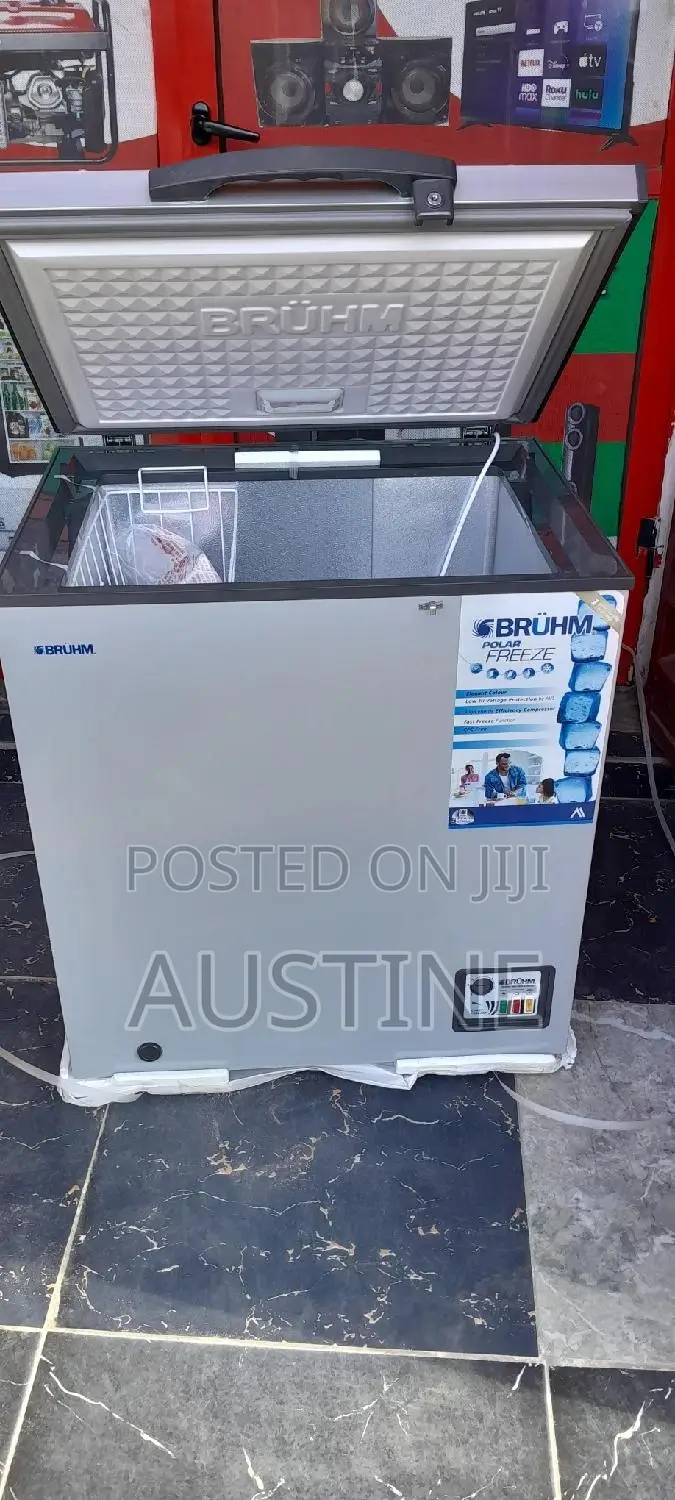 Brand New BRUHM 152L Chest Freezer>>External Compressor>>
