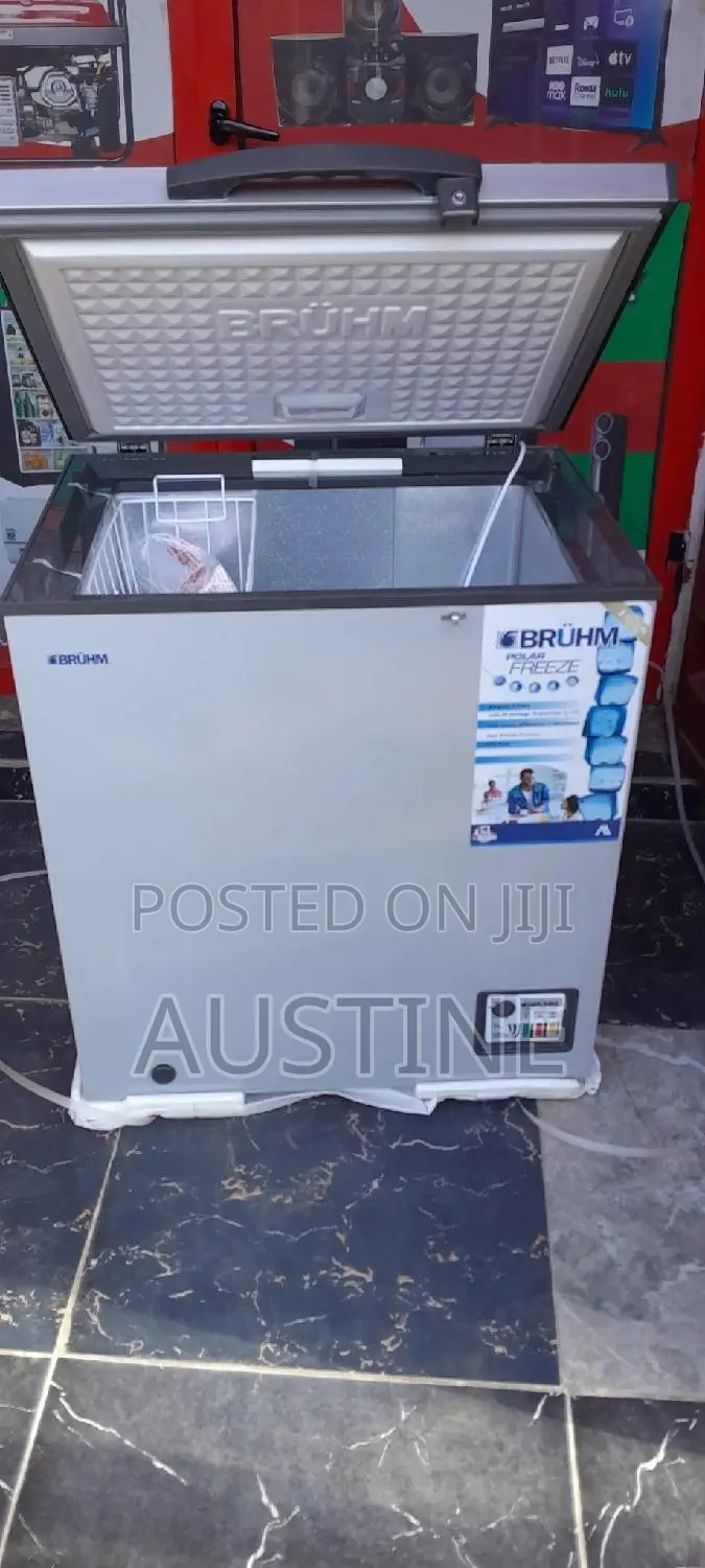 Brand New BRUHM 152L Chest Freezer>>External Compressor>>