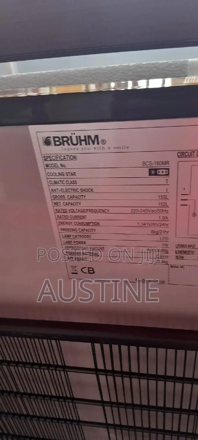 Brand New BRUHM 152L Chest Freezer>>External Compressor>>