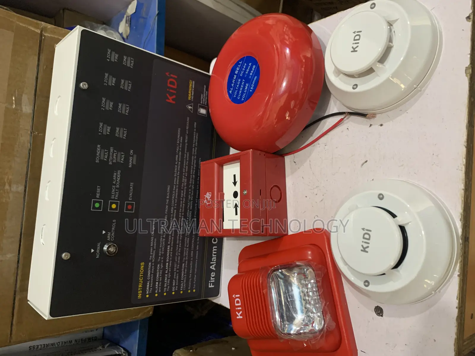 Conventional Smoke Detector (Fire Alarm System)