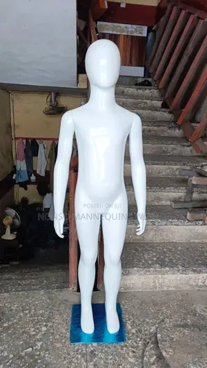 Age 8 To 15 Years Glossy White Unisex Kids Mannequins