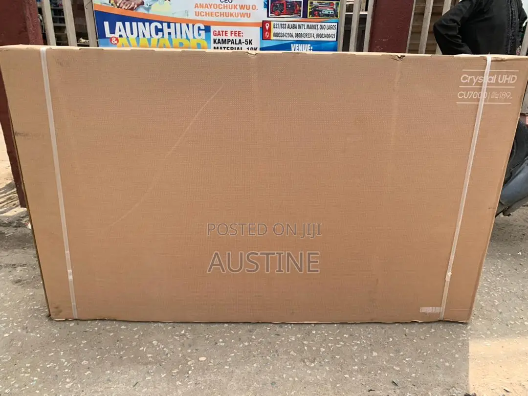 Brand New Samsung 75" Crystal UHD Smart Tv>Bluetooth>