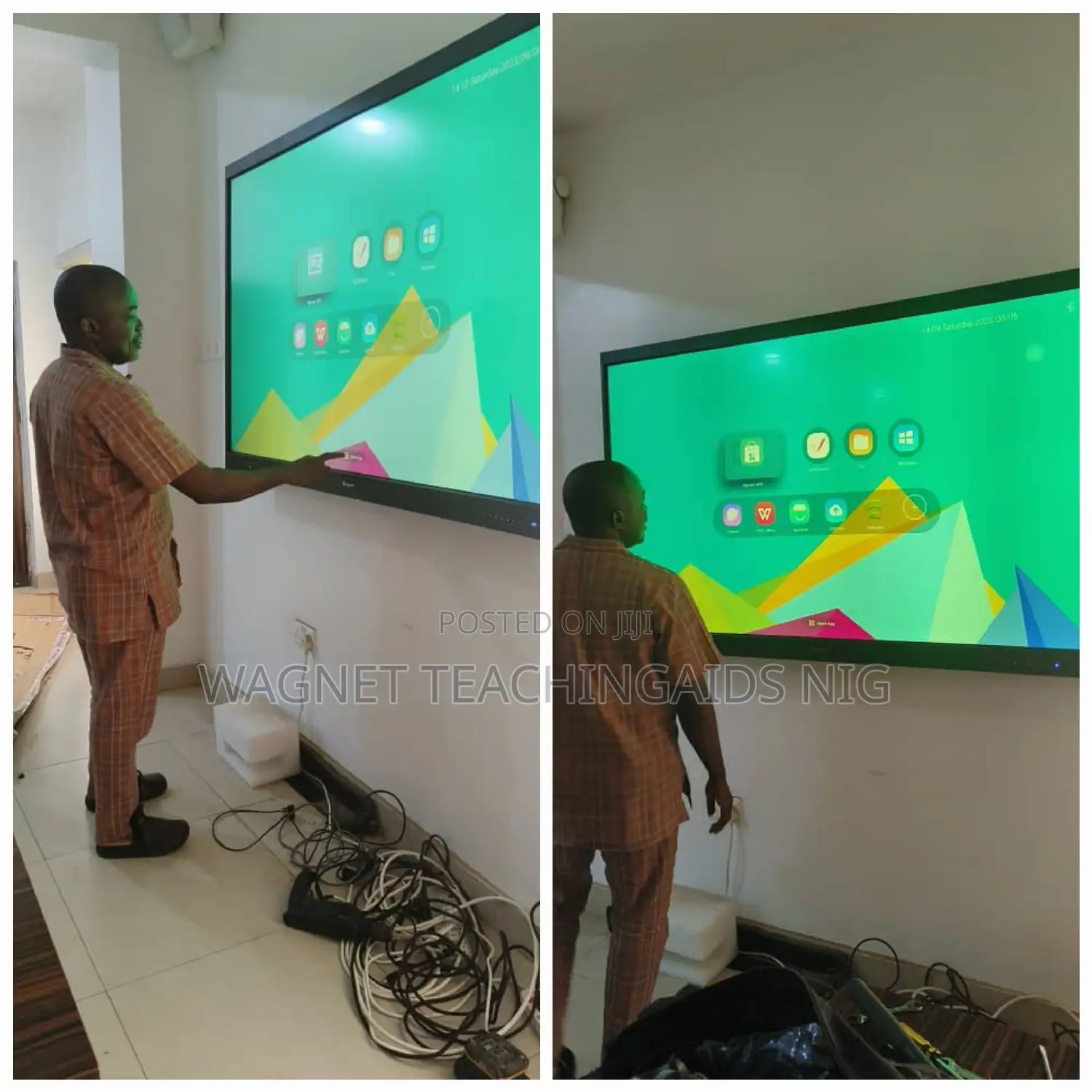 Rental of Interactive Flat Panel Touch Screen Board
