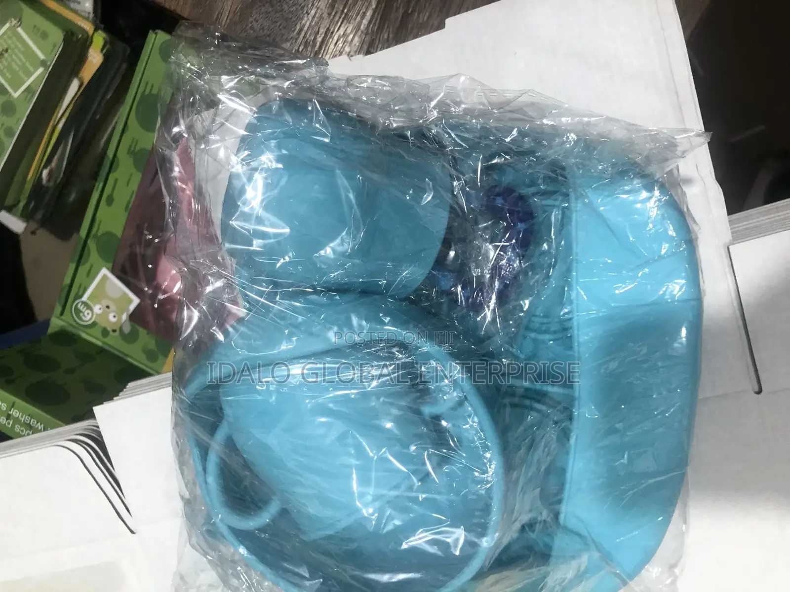 8pcs Baby Silicone Feeding Set